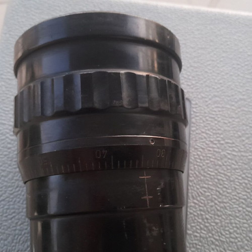 Vintage PZO Warszawa NA32 Anamorphic Projection Lens used