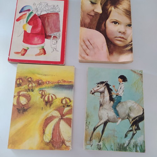 Collection of 4 used 1967 magazines comic size with varied content