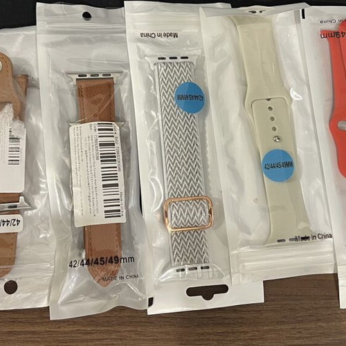 Apple Watch Straps 7x for 42/44/45/49mm Models with 4 Covers 45mm