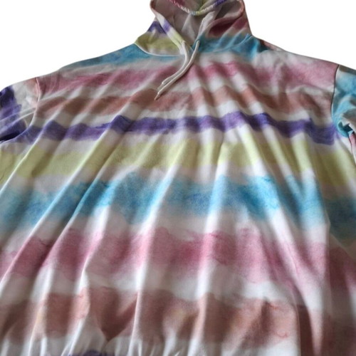Tie-dye hoodie multicolor in like new condition, size M