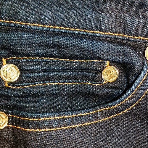 Roberto Cavalli jeans like new, dark blue, sizes S and M