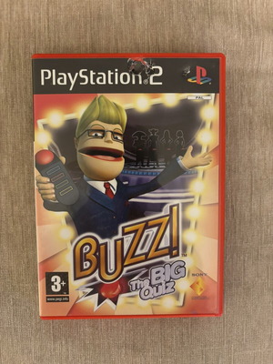 Buzz Big Quiz PlayStation 2 game used, English full version