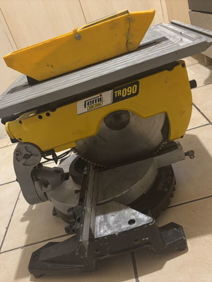 Femi TR 090 professional dual-function miter saw with 305mm blade and wood table