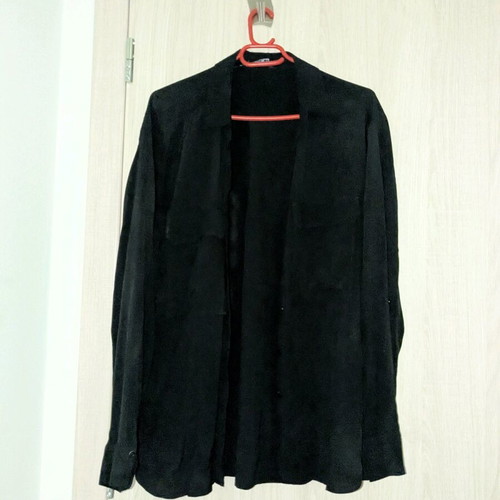 Zara black shirt like new with pockets, size S