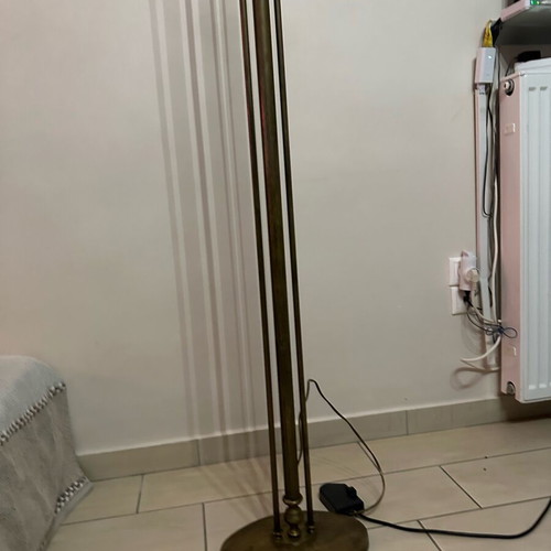 Bronze floor lamp like new, height 183 cm