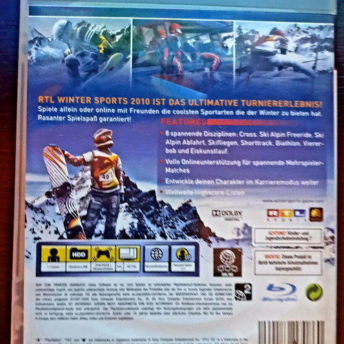 RTL Winter Sports 2010 για PlayStation 3 μεταχειρισμένο