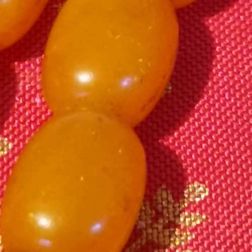 Collectible Worry Beads Old Amber Kahraman used 93g