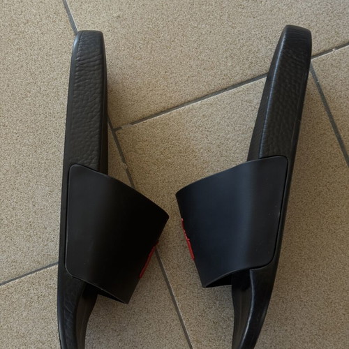 Polo Ralph Lauren slides size 46, new, black and red