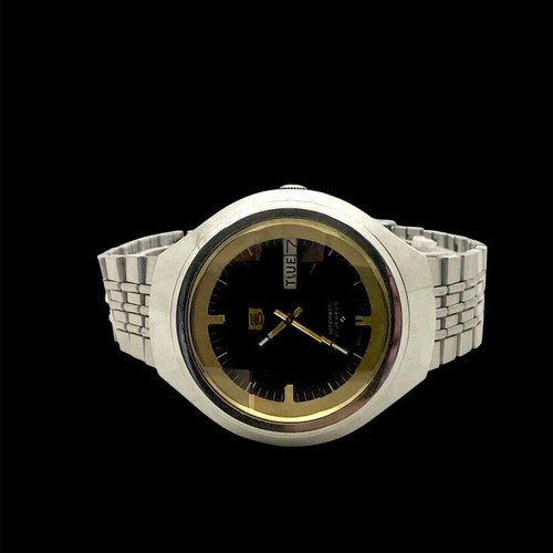 Seiko 5 automatic vintage wristwatch with 40mm stainless steel case