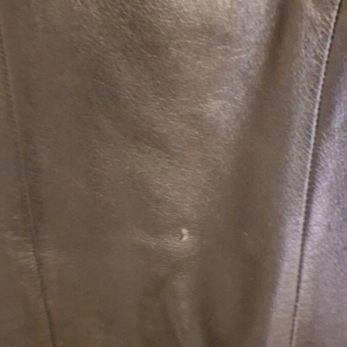 Ralph Lauren women's leather coat like new, black, size S
