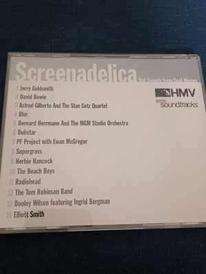Screenadelica Hot Sounds From Cool Movies CD σαν καινούργιο, rock