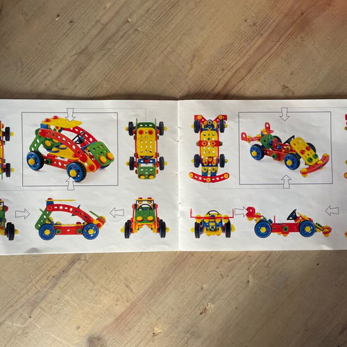 Quercetti Tecno Kit construction toy like new