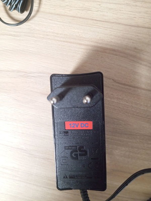 ACBel 12V 2.5A Switching Adapter used, model WAA017