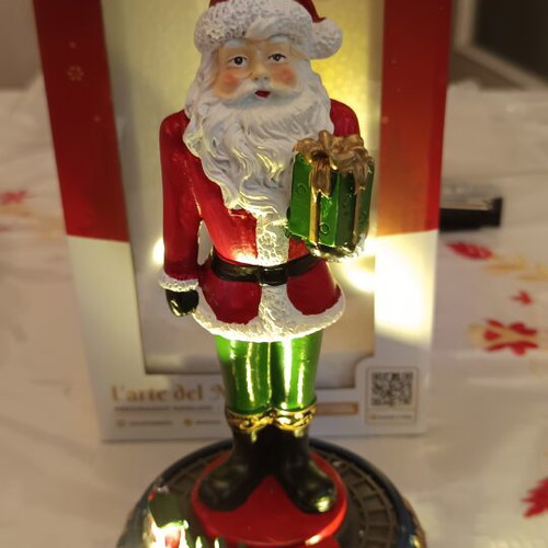 Christmas Decorative Illuminated Santa Claus with Music and Movement