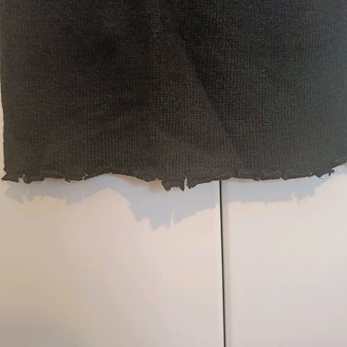 LeGer knitted black midi dress like new