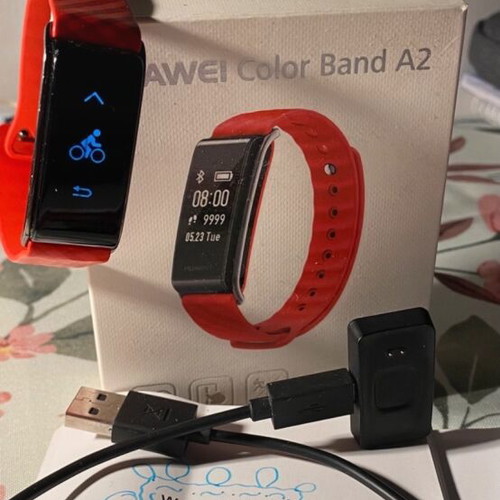 Huawei Color Band A2 touch watch like new with box and accessories