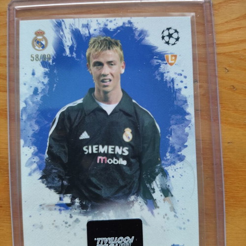 Topps Total Football Real Madrid Guti 99 card like new