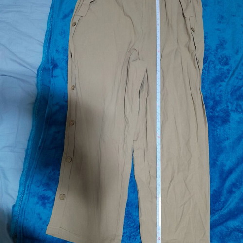 SHEIN Pants 100% Cotton New, Beige, Size XL