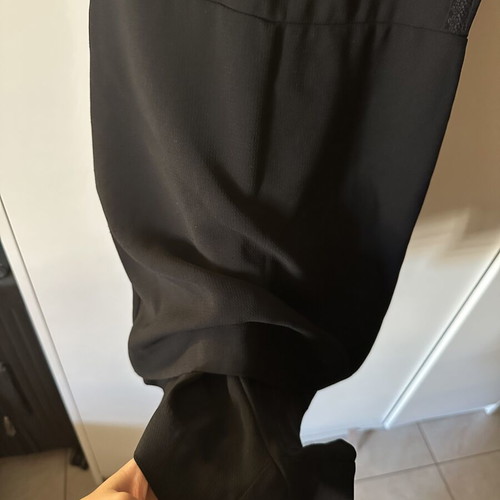 Women's jumpsuit Zara size S with open back like new, black