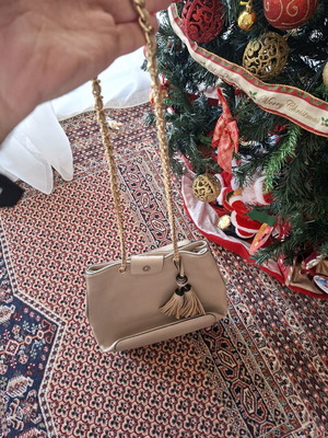 Steve Madden shoulder bag used, beige