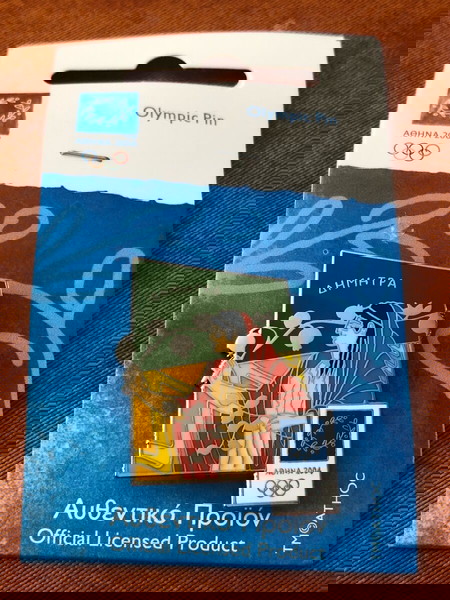 Αυθεντική καρφίτσα ολυμπιακών αγώνων Αθήνα