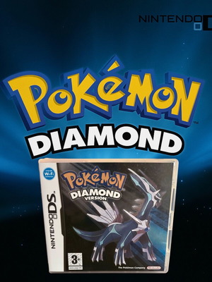 Оригинален Pokémon Diamond за Nintendo DS PAL/UK, колекционерско състояние