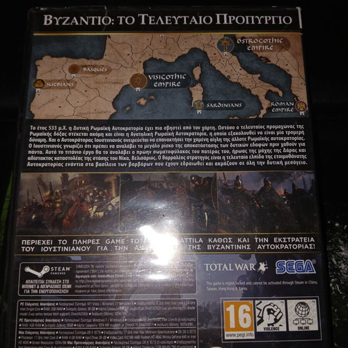 Attila Total War: Rise of Byzantium PC used