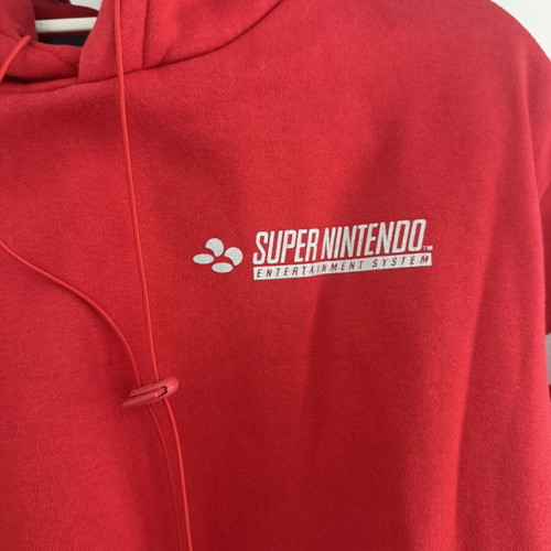Bershka men's Nintendo sweatshirt XS used, red