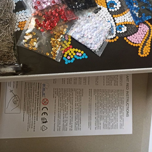 Sequin Art creative set dog unused