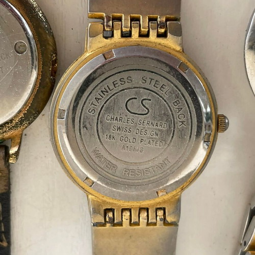 Vintage watches used, lot of 5, non-working