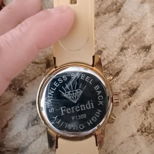 Ferendi F1309 wristwatch used, women's, stainless steel back