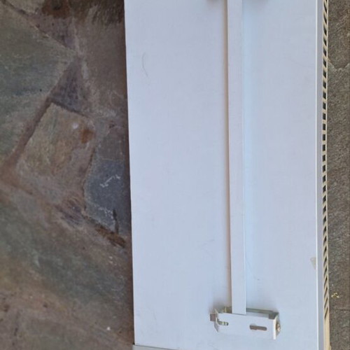 Ako space heater used with thermostat and wall mount