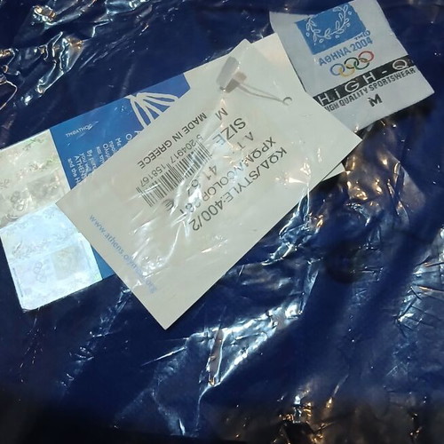 Μπλουζάκι πόλο Ολυμπιακοί αγώνες 2004 καινούργιο, γνήσιο