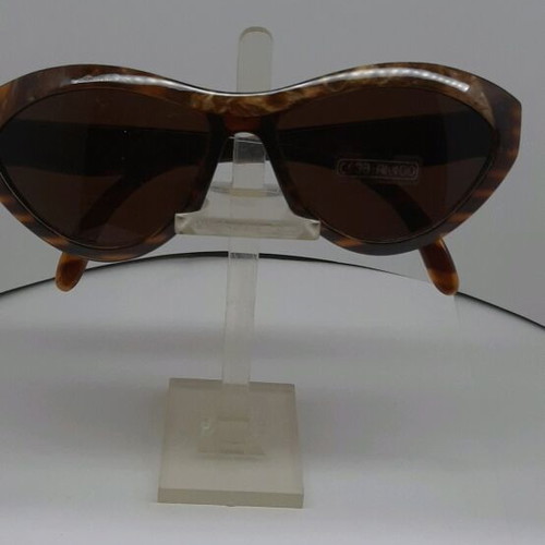 Solmar sunglasses like new, brown frame with gold details