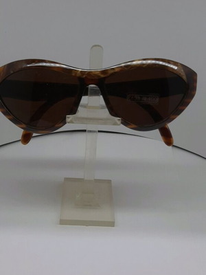 Solmar sunglasses like new, brown frame with gold details