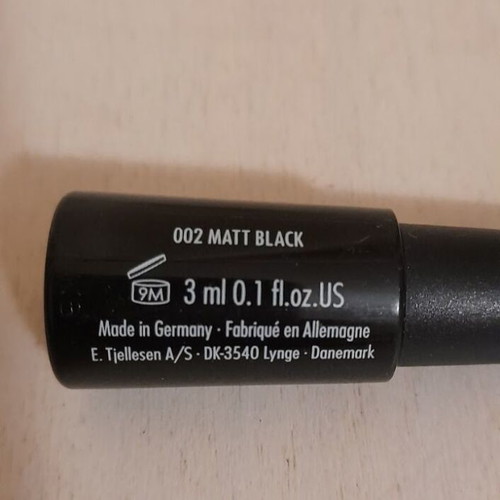 GOSH Slanted Pro Liner liquid eyeliner new, matte black