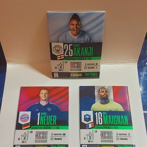 Panini FIFA Top Class 2024 Max Power stickers like new