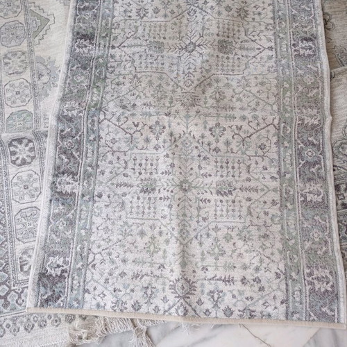 Viscose rugs set of 3 like new