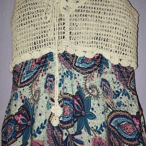 Summer dress long M/L with beautiful colors like new