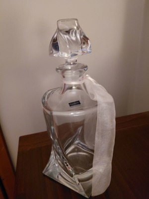Decanter set with glass used