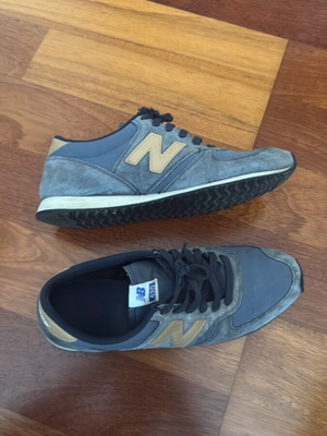New Balance athletic shoes size 44.5, dark blue