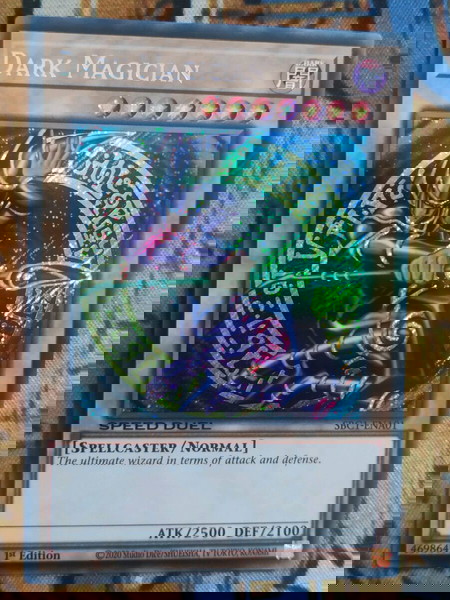 Dark Magician (Secret Rare, Yugioh)