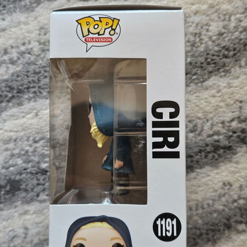 Ciri Funko Pop vinyl figure like new from Netflix's The Witcher