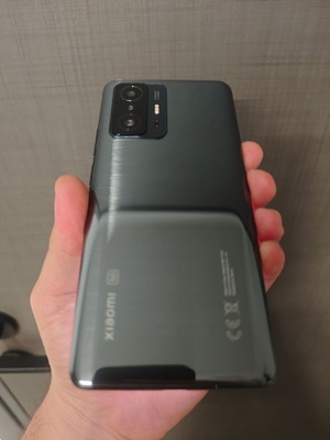 Xiaomi 11T used grey smartphone 128GB with charger and accessories