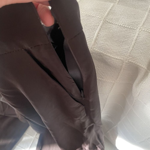 Zara wide leg pants new, brown, size M
