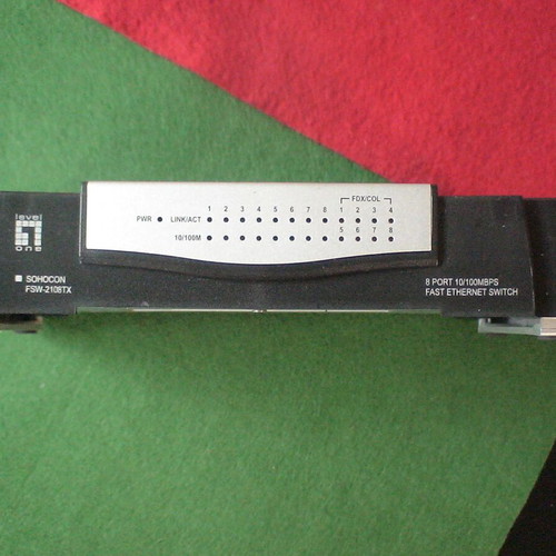 LevelOne Sohocon FSW-2108TX 8-Port Fast Ethernet Switch