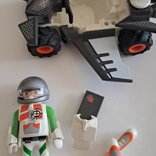 Playmobil Top Agents vehicle and driver like new