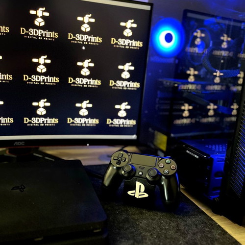 PlayStation 4 controller stand new, printed with PLA+