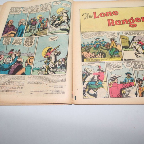 Lone Ranger #31 comic used, legendary golden age western series 1951