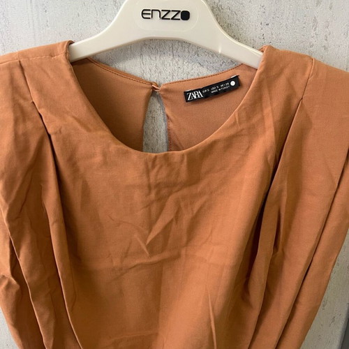 Zara dress like new, orange, size S